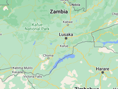 Map showing location of Nakambala (-15.83244, 27.77994)