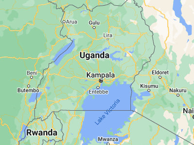 Map showing location of Nakaseke (0.75167, 32.385)