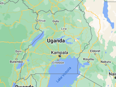 Map showing location of Nakasongola (1.30889, 32.45639)