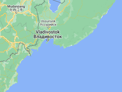 Map showing location of Nakhodka (42.81384, 132.87348)