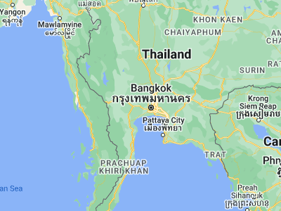 Map showing location of Nakhon Chai Si (13.80126, 100.18451)