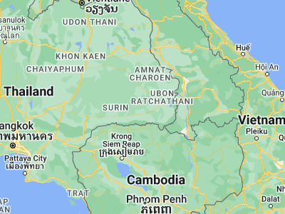 Map showing location of Nam Kliang (14.92731, 104.51303)