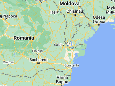 Map showing location of Nămoloasa (45.53333, 27.55)