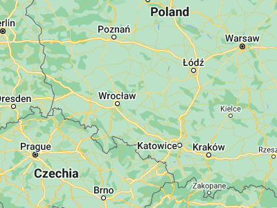Map showing location of Namysłów (51.07592, 17.72284)