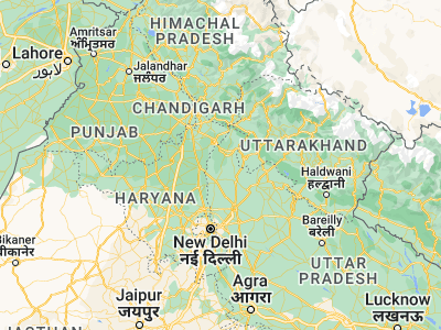 Map showing location of Nanauta (29.71256, 77.4174)
