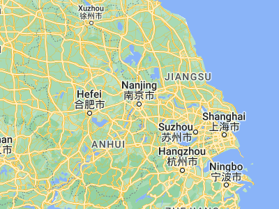 Map showing location of Nanjing (32.06167, 118.77778)