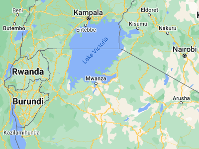 Map showing location of Nansio (-2.13333, 33.05)