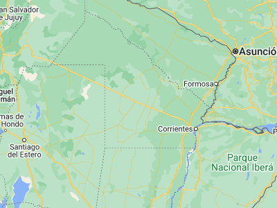 Map showing location of Napenay (-26.73333, -60.61667)