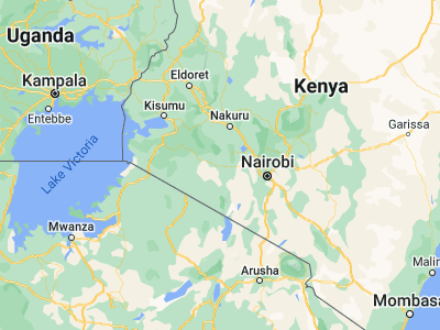 Map showing location of Narok (-1.07829, 35.86012)