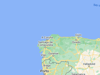 Map showing location of Narón (43.51667, -8.15278)