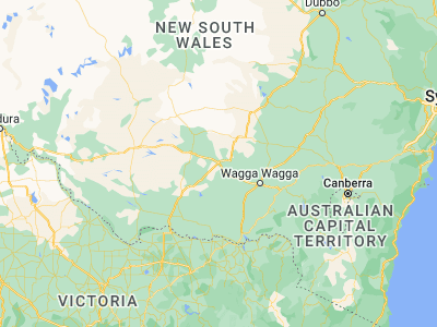 Map showing location of Narrandera (-34.74752, 146.55096)