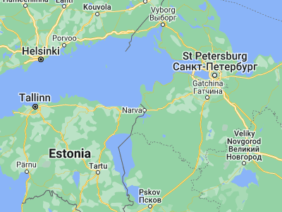 Map showing location of Narva-Jõesuu (59.45889, 28.04083)