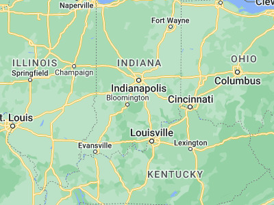 Map showing location of Nashville (39.20727, -86.2511)