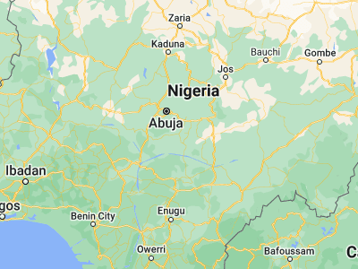 Map showing location of Nassarawa (8.52944, 7.72417)