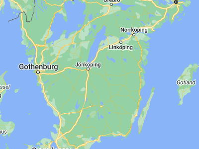 Map showing location of Nässjö (57.65307, 14.69676)