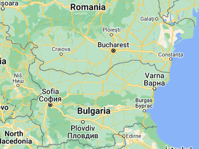 Map showing location of Năsturelu (43.66667, 25.46667)