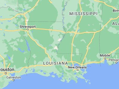 Map showing location of Natchez (31.56044, -91.40317)