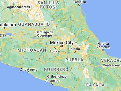 Map showing location of Naucalpan de Juárez (19.47851, -99.23963)