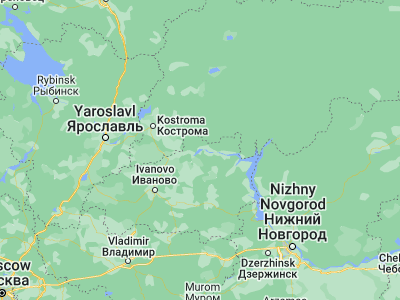 Map showing location of Navoloki (57.46572, 41.96344)