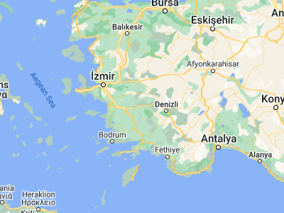 Map showing location of Nazilli (37.91631, 28.32225)