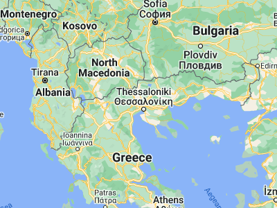 Map showing location of Néa Mesimvría (40.75139, 22.7625)