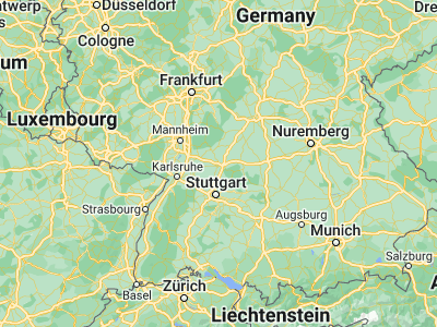 Map showing location of Neckarsulm (49.18912, 9.22528)