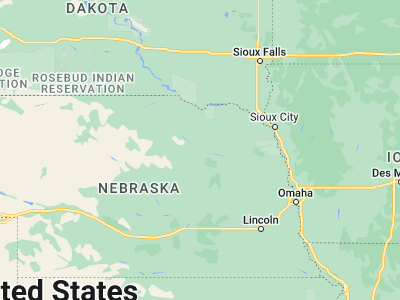 Map showing location of Neligh (42.12862, -98.02979)