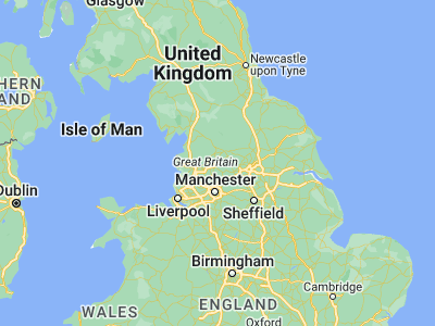 Map showing location of Nelson (53.83333, -2.2)