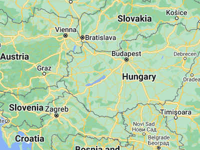 Map showing location of Nemesvámos (47.05514, 17.87477)