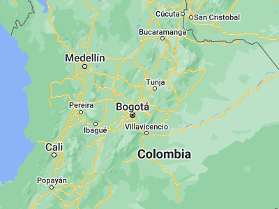 Map showing location of Nemocón (5.05, -73.88333)