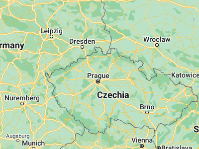 Map showing location of Neratovice (50.25926, 14.51759)
