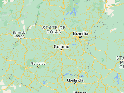 Map showing location of Nerópolis (-16.40639, -49.21861)