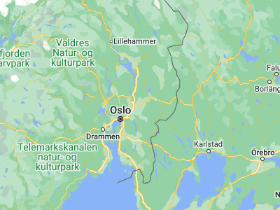 Map showing location of Neskollen (60.12159, 11.33926)