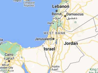 Map showing location of Ness Ziona (31.92933, 34.79868)