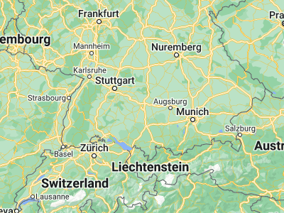 Map showing location of Neu-Ulm (48.39279, 10.01112)