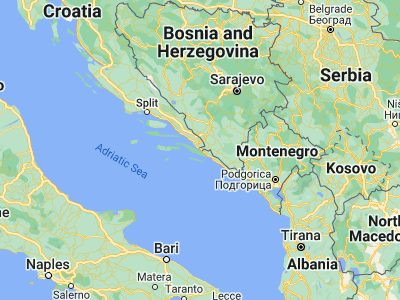 Map showing location of Neum (42.92333, 17.61556)