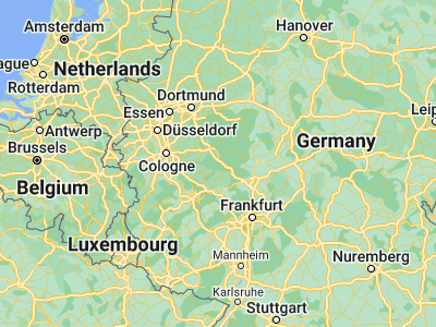 Map showing location of Neunkirchen (50.8, 8)