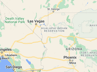 Map showing location of New Kingman-Butler (35.26504, -114.03226)