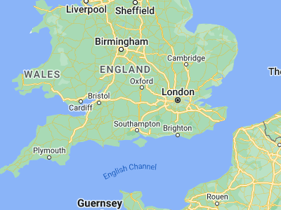 Map showing location of Newbury (51.40033, -1.32059)