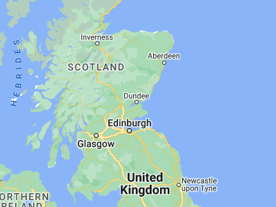 Map showing location of Newport-On-Tay (56.43911, -2.9367)