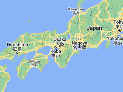 Map showing location of Neyagawa (34.76615, 135.62759)