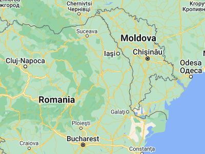 Map showing location of Nicolae Bălcescu (46.46667, 26.91667)