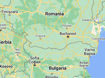 Map showing location of Nicolae Titulescu (44.3, 24.8)
