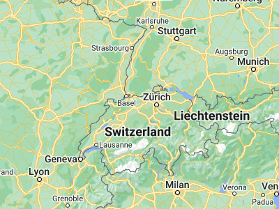 Map showing location of Niedergösgen (47.37217, 7.99122)