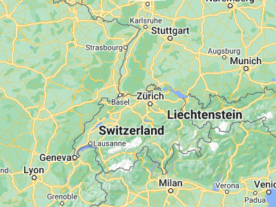 Map showing location of Niederlenz (47.40079, 8.1764)