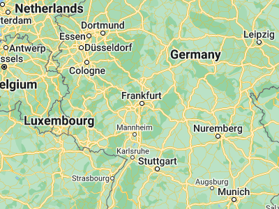Map showing location of Niederrad (50.08309, 8.62852)