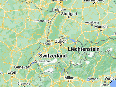 Map showing location of Niederrohrdorf (47.42352, 8.30643)