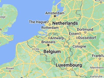 Map showing location of Nijlen (51.16096, 4.67008)