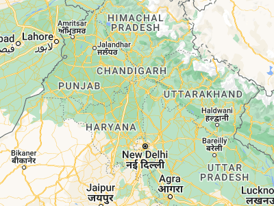 Map showing location of Nilokheri (29.83671, 76.9319)