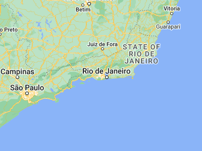 Map showing location of Nilópolis (-22.8075, -43.41389)